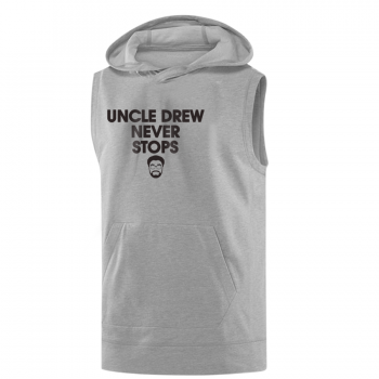  'Uncle Drew Never Stops' Hoodie (Sleevless)