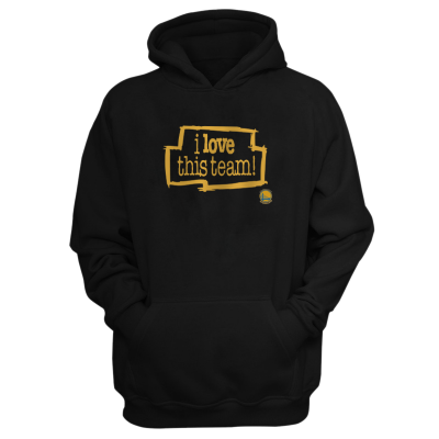 Golden I Love This Team  Hoodie 