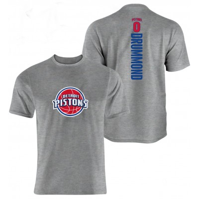 Detroit Pistons Andre Drummond Vertical Tshirt