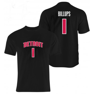 Detroit Pistons Chauncey Billups Vertical Tshirt