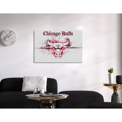 Chicago Bulls Canvas Tablo